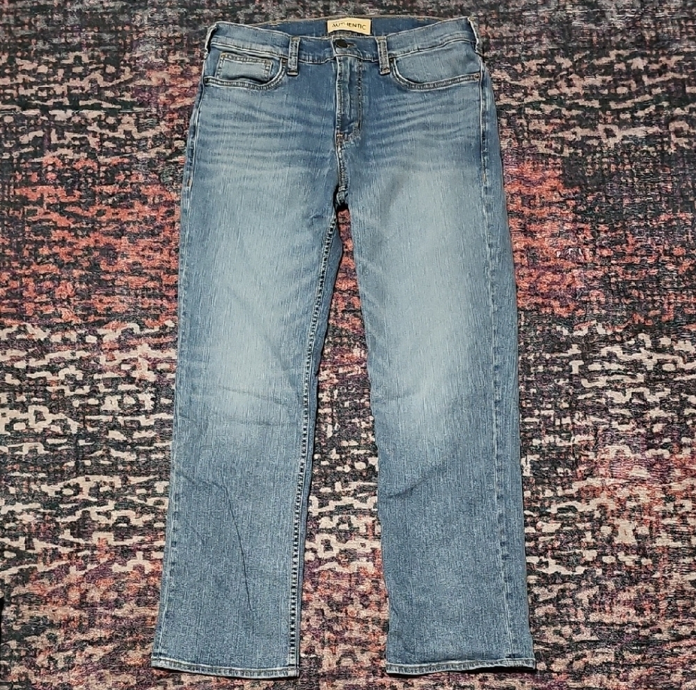 Men's Silver 34x32 Washed Not Worn